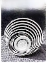 ステンレス製ミニソースディッシュ【平底・小サイズ・調味料用】