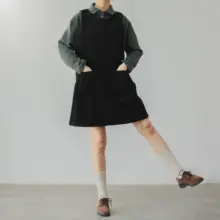 ニットトップス レディース ピーターパンカラー フレンチ風 ヴィンテージ ガーリー ベーシック 着回し「COUDRE」