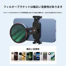 TELESIN 高精度 CPL 偏光フィルター【反射を抑制・色彩を鮮やかに・カメラ用】