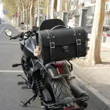 バイク用リアバッグ【レトロデザイン・取り付け簡単・大型収納】