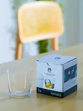 CRISON 無鉛クリスタル超薄ウイスキーグラス【北欧スタイル・丸型・クリア】