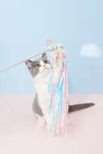 ZEZE 猫用 猫じゃらし 耐噛み歯磨きおもちゃ 可愛いデザイン