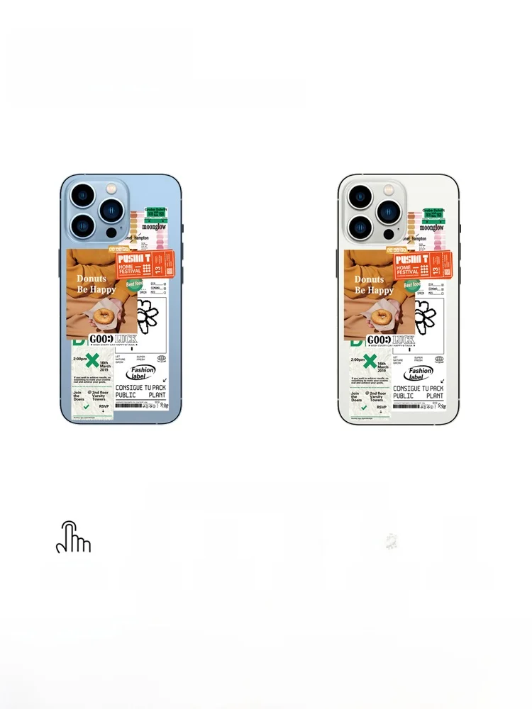 スマホカバー デザインで悩むなら、この「可愛いイラストデザインの透明スマホケース」が救う！