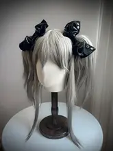 ヘアクリップ 髪飾り ゴシック パンク ロリータ ダーク
