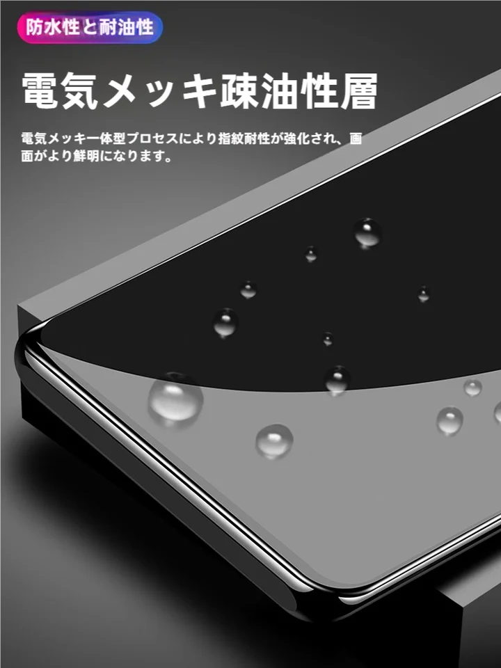 全画面カバー 強化ガラスフィルム【対応機種：HONOR・Huawei】