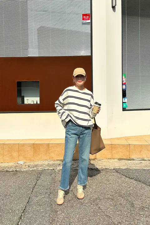 YANGLE レディース ストレートデニムパンツ【春季新作・9分丈・スリムフィット・カジュアル】