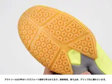 男女兼用 スポーツトレーニング用バドミントンシューズ【滑りにくいゴム底・衝撃吸収・耐摩耗】
