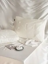 快適な睡眠をサポートする！絹製の大人用ネックピロー【首のサポート・柔らかな触り心地】（セットアップ対応）