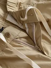 薄手通気性のあるメンズワイドパンツ【多ポケット・カジュアル・ストレート・ゆったりフィット】