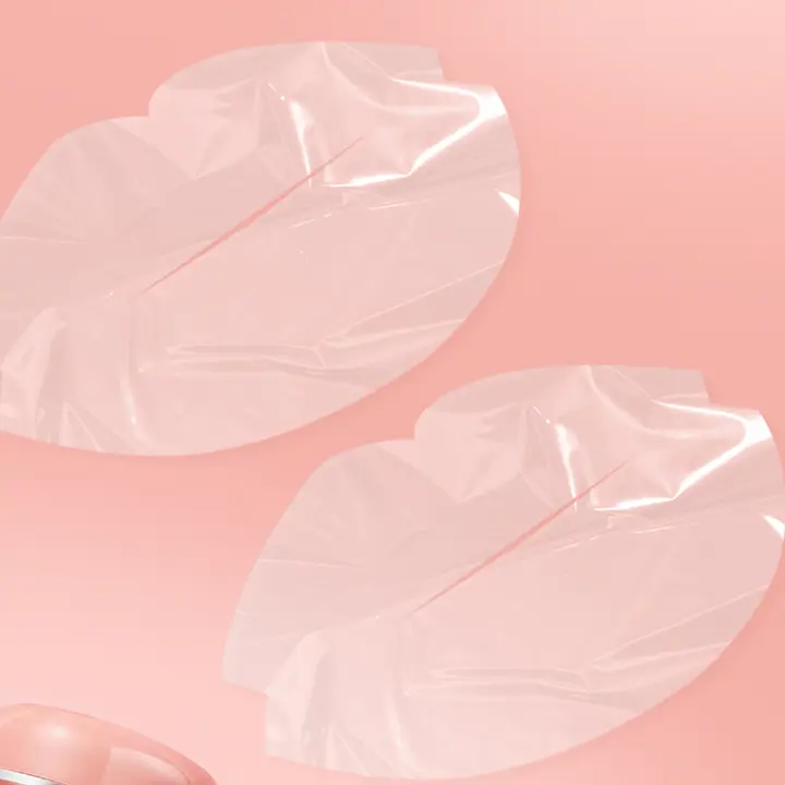透明タイプの唇用シートマスク【保湿・唇のラインを目立たなくする・使い捨て】
