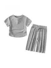 女の子用夏服【おしゃれなカジュアルデザイン・二部構成・快適な着心地】（セットアップ対応）
