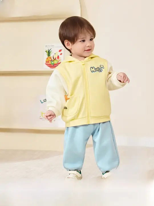 セットアップ 2点セット キッズ ボーイズ ガールズ 裏起毛 快適 スポーツ 可愛い 秋物 「Balabala」