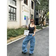ポルカドットのスリーブレストップス【夏用・スリム効果・カジュアル】（セットアップ対応）
