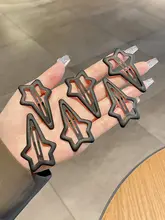 シンプルな黒色ヘアクリップ【前髪用・サイド用・大人向け】