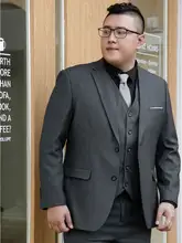 ビジネスカジュアル対応 メンズスーツ【ゆったりデザイン・薄手・結婚式・通勤・カジュアル】（セットアップ対応）
