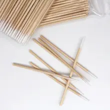 美容用 先端細タイプ 綿棒【一次性・アイライン・眉毛用】