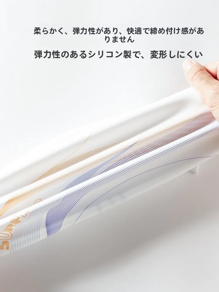 361°シリコン製水泳キャップ：大サイズで防水・耳保護を実現する男女兼用モデル