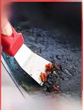 多目的清掃ツール 冷蔵庫用霜取りスパチュラ【キッチン用・油煙機ブレード・鍋底洗浄】