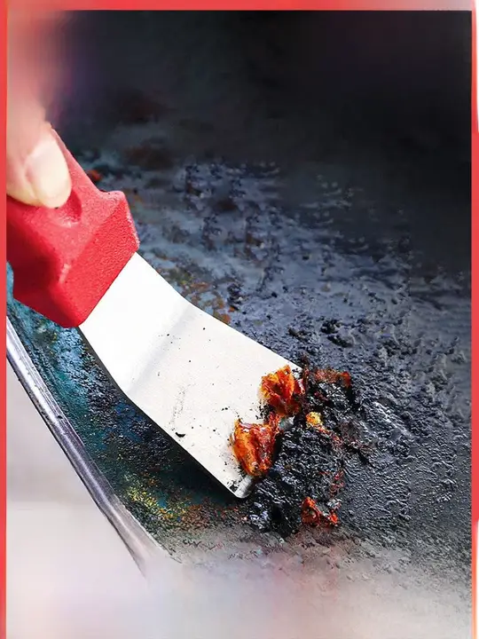 多目的清掃ツール 冷蔵庫用霜取りスパチュラ【キッチン用・油煙機ブレード・鍋底洗浄】