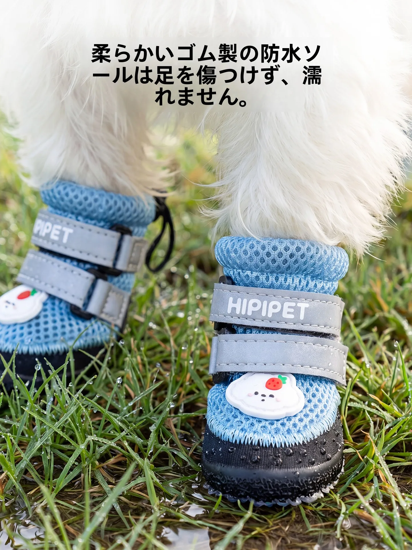 子供向けペットの安全な散歩サポートとしてのhipidogソフトソールシューズ