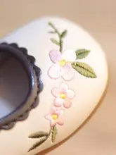 子供用 プリンセスシューズ【秋用・ベージュ・柔らかいソール・トレンドデザイン】