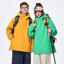 男女兼用 防水アウトドアジャケット【フード付き・春秋用・スポーツ向け】