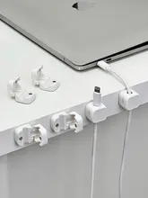 マグネット式ケーブルホルダー【デスク用・壁掛け・スマホ充電ケーブル収納】