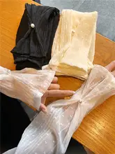 レトロレースアームカバー【フレンチスタイル・通気性・防晒】