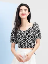 デザイン性のあるノースリーブトップス【夏用・薄手・女性用】（セットアップ対応）