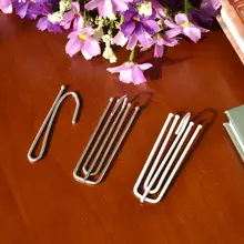 布製バンドフック【四爪デザイン・窓カーテン用・電鍍仕上げ】