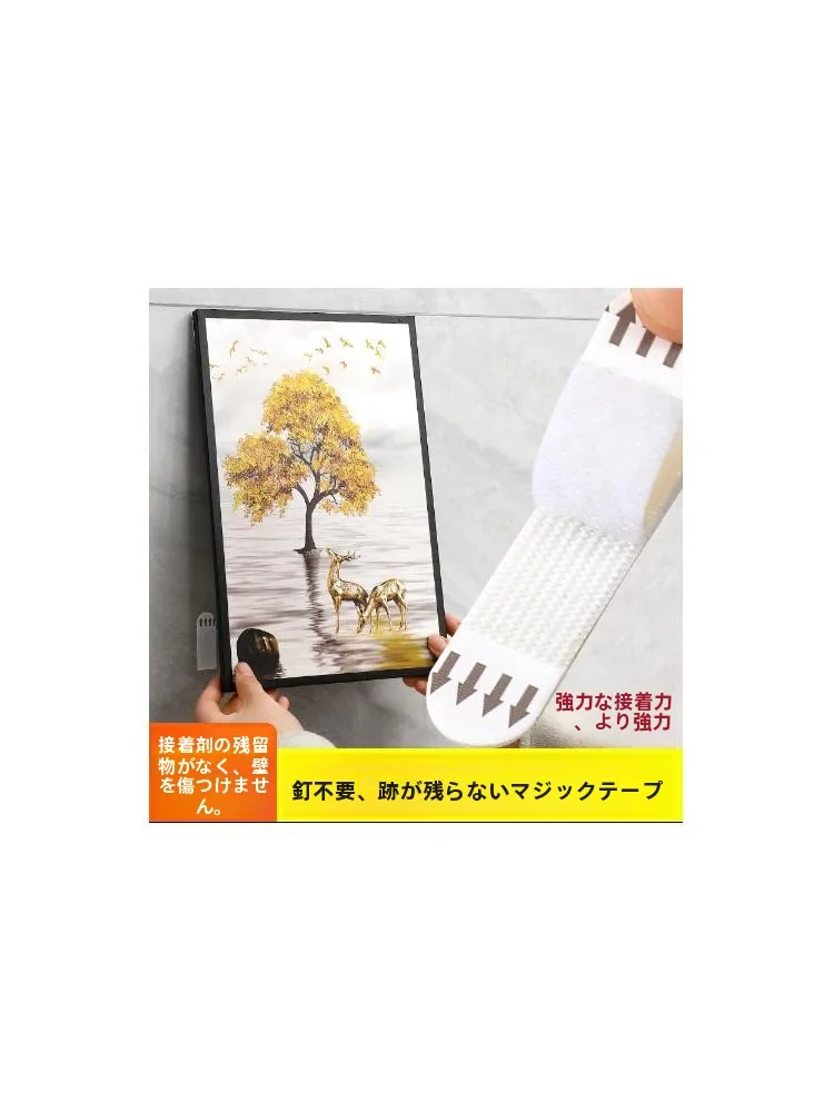 50 70 フレームと60 80 フレームの違いは？魔法のフック画鋲不要ウォールステッカーで音質が変わる理由とは