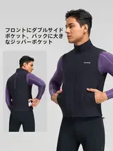 自転車用防風機能付きウエストベスト【温かさと快適さを両立】