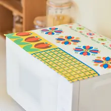 綿100% ランチョンマット テーブルクロス ナプキン 電子レンジカバー サイドテーブルカバー 防塵 防汚 多用途