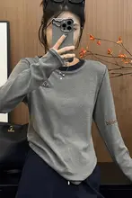 高級感あるロングスリーブTシャツ【女性用・大きいサイズ・レイヤリング対応】