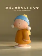 デスク上のアートフィギュア【バンゴッホ・モナリザ・クリエイティブデザイン・誕生日プレゼン トに最適】