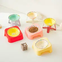 お手入れ簡単な陶製猫用食器【防ぐ設計・可愛いデザイン・ペット用】