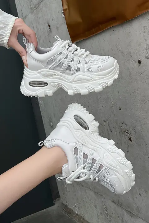 小柄向け 厚底ダディシューズ【通気性メッシュ・夏用・アウトドアスポーツ】