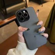 大孔デザインのブラックマグネット充電式スマホケース【FindX8s・OPPO Reno13/12PRO/K12X対応】