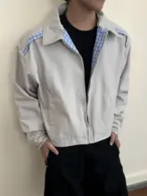 裏表で着られるチェック柄カーディガン【秋冬用・ヴィンテージスタイル】（セットアップ対応）