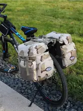 自転車用防水リアキャリアバッグ【大容量・長距離用・マウンテンバイク対応】