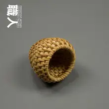 天然ベトナム製秋蔦茶器用蓋置き【手作り・紫砂壺用・鉄瓶にも対応】
