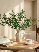 リアルなグリーン植物の枝 ユーカリ 客間に適した フラワーアレンジメント用 道具 フェイクフラワー insスタイルに適した