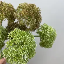 リアルな触感のプラスチック製小豆果・米仔蘭の人工花【中式インテリア用・フラワーアレンジメント】