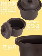 陶器製の紫砂内鍋付き電気煮込み鍋【5L・煮粥・スープ調理対応】