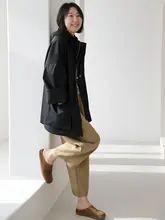 感のあるハーレムパンツ【カジュアル・九分丈・ tapered】