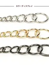 金属製スプリングクリンチリングキーリング【バッグ用金具・耐久性・便利なフック】
