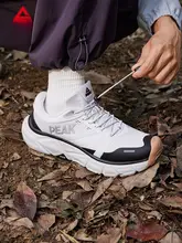 Peak トレッキングシューズ メンズ メッシュ 通気性 滑り止め アウトドア 登山 トレイル 秋冬