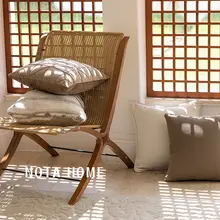 北欧風スクエアクッション【リビングソファ用・ソフトインテリア・寝具】