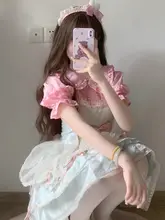 ロリータスタイルの丸襟半袖シャツ【女性用・夏用・パフスリーブ・白】