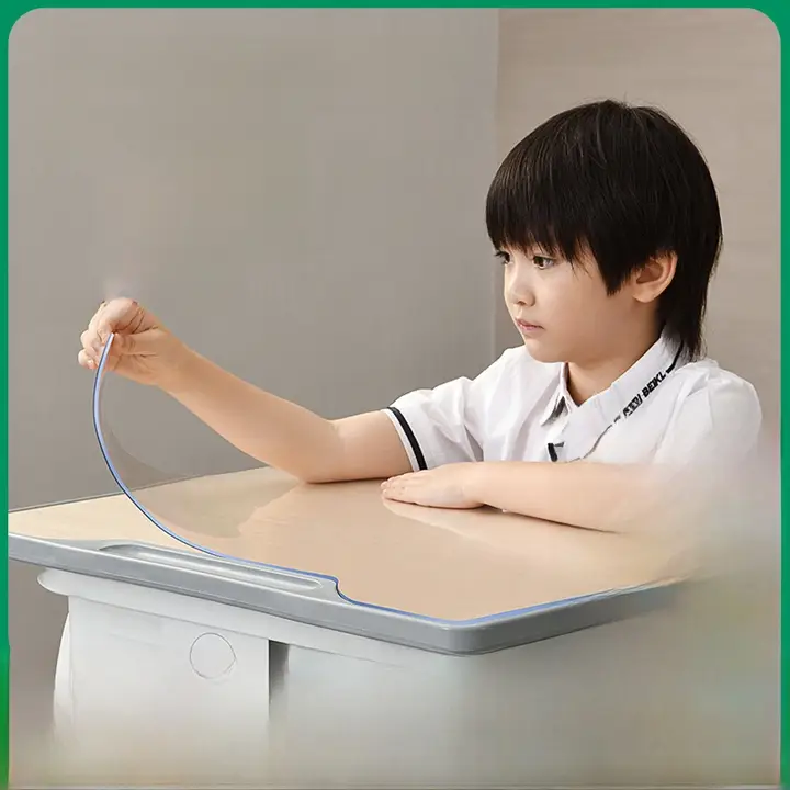 軟核星 小学生用透明デスクマット【環境に優しい・学習用・勉強机用】